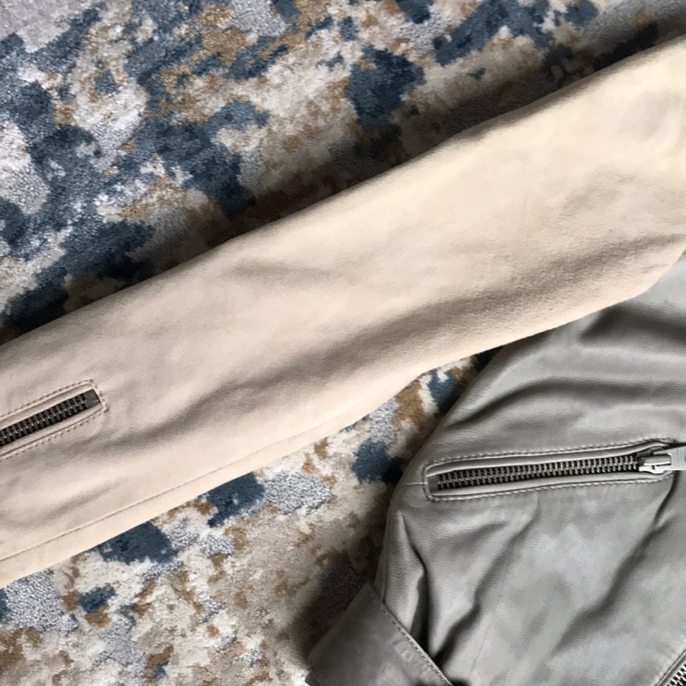 AllSaints Suede Biker Jacket, worn 2 times - Picture 6 of 9